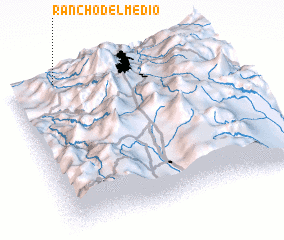 3d view of Rancho del Medio