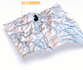 3d view of El Carmen