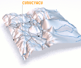 3d view of Cunucyacu