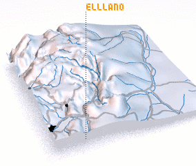 3d view of El Llano