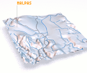 3d view of Malpas