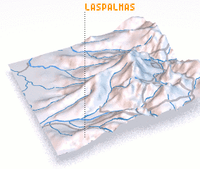 3d view of Las Palmas