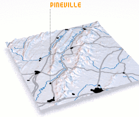 3d view of Pineville