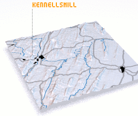 3d view of Kennells Mill