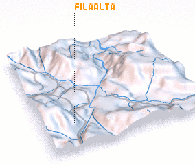 3d view of Fila Alta