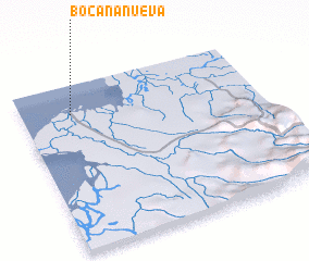 3d view of Bocana Nueva