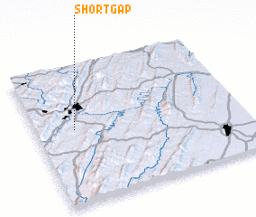 3d view of Short Gap