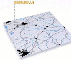 3d view of Morrisville