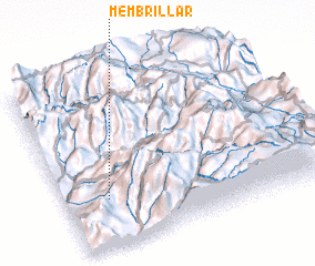 3d view of Membrillar