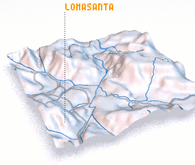 3d view of Loma Santa