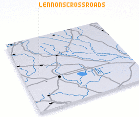 3d view of Lennons Crossroads