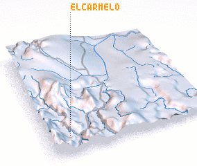 3d view of El Carmelo