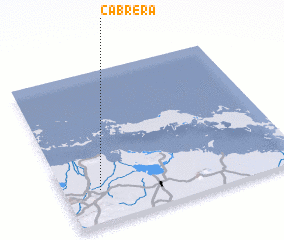 3d view of Cabrera