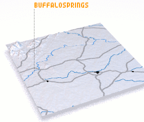 3d view of Buffalo Springs
