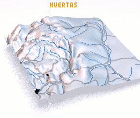 3d view of Huertas