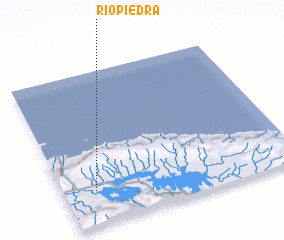 3d view of Río Piedra