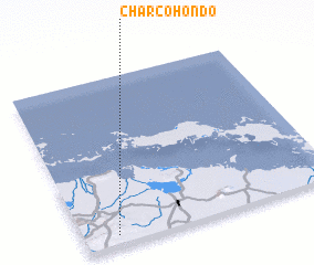 3d view of Charco Hondo