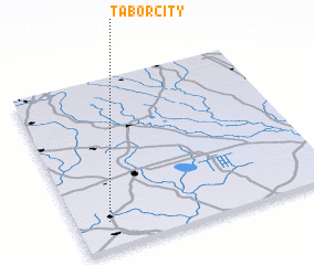 3d view of Tabor City