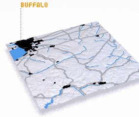 3d view of Buffalo