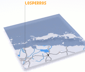 3d view of Los Perros