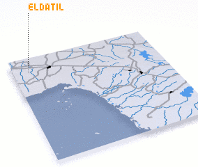 3d view of El Dátil