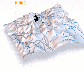 3d view of Mindo