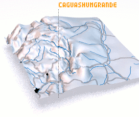 3d view of Caguashum Grande