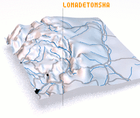 3d view of Loma de Tomsha