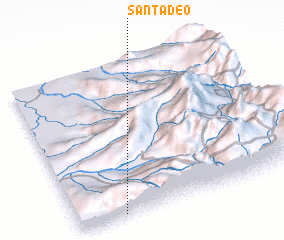 3d view of San Tadeo