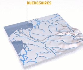 3d view of Buenos Aires