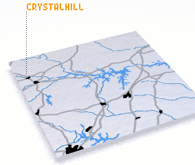 3d view of Crystal Hill