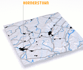 3d view of Hornerstown