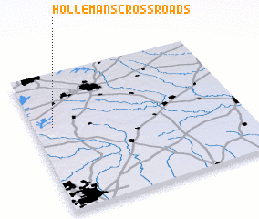 3d view of Hollemans Crossroads