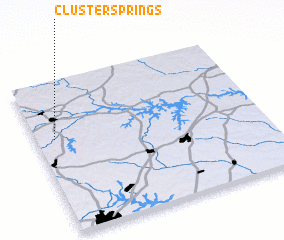 3d view of Cluster Springs