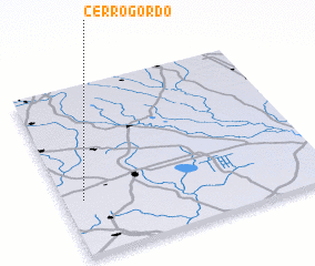 3d view of Cerro Gordo