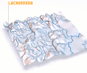 3d view of La Chorrera