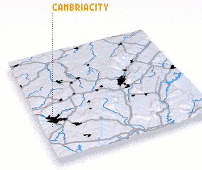 3d view of Cambria City