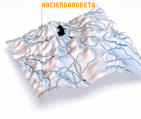 3d view of Hacienda Moreta