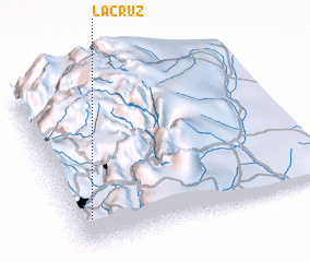 3d view of La Cruz