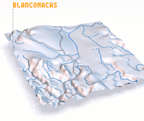 3d view of Blanco Macas