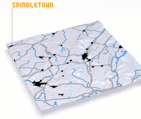 3d view of Spindletown