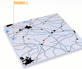 3d view of New Hill