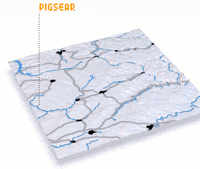 3d view of Pigs Ear