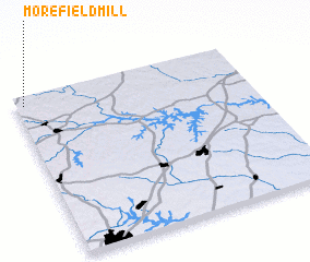 3d view of Morefield Mill