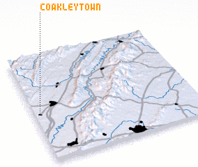 3d view of Coakley Town