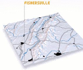 3d view of Fishersville