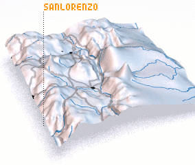 3d view of San Lorenzo