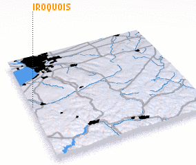 3d view of Iroquois