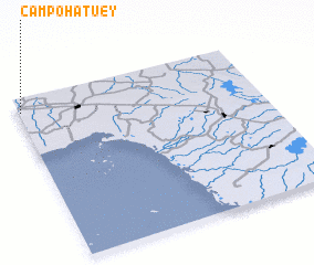 3d view of Campo Hatuey