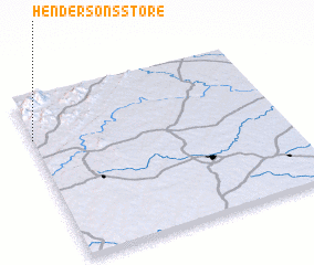 3d view of Hendersons Store